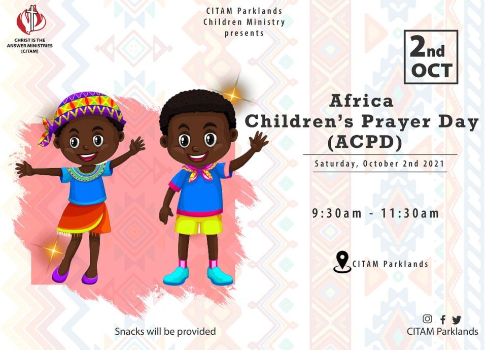 African Children Prayer Day